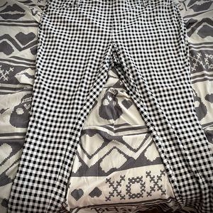 Plaid Jeggings Plus size 24W/26W.